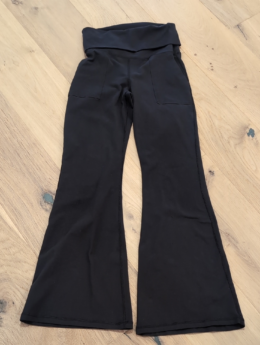 Black Boot-Cut Women's Yoga Pants